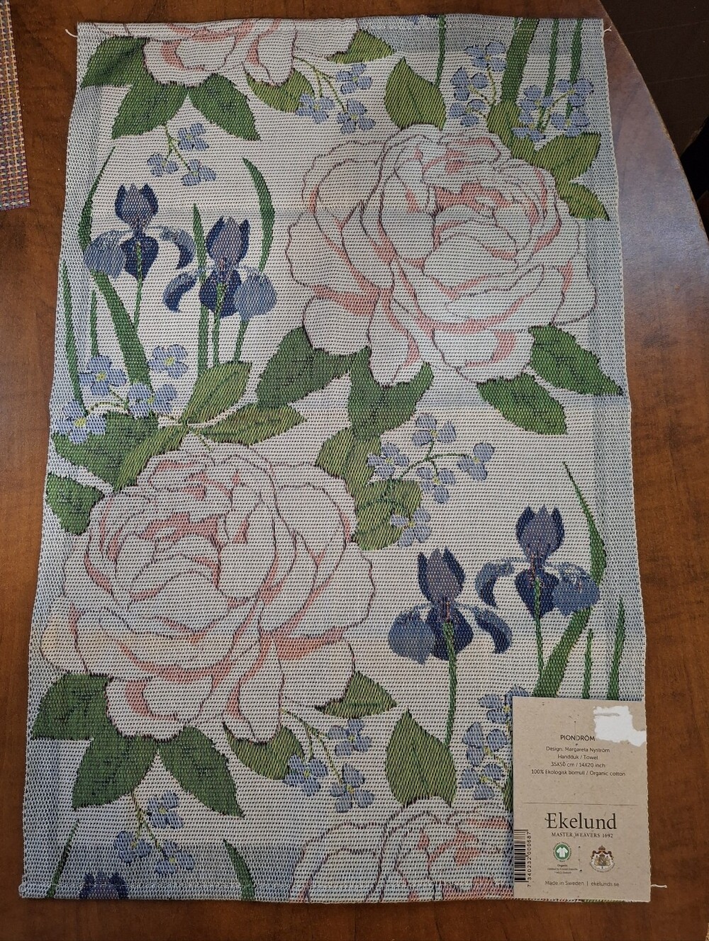 Ekelund Organic Towels 2 Avail - Made In Sweden - Piondröm - Price Is For ONE